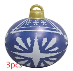 Merry & Bright Oversized Outdoor Ornaments