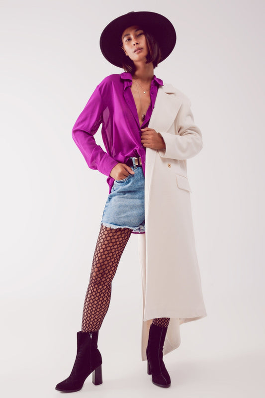 Everyday Chiffon Button Shirt