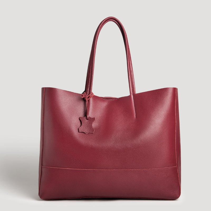 Roma Everyday Tote Genuine Italian Leather