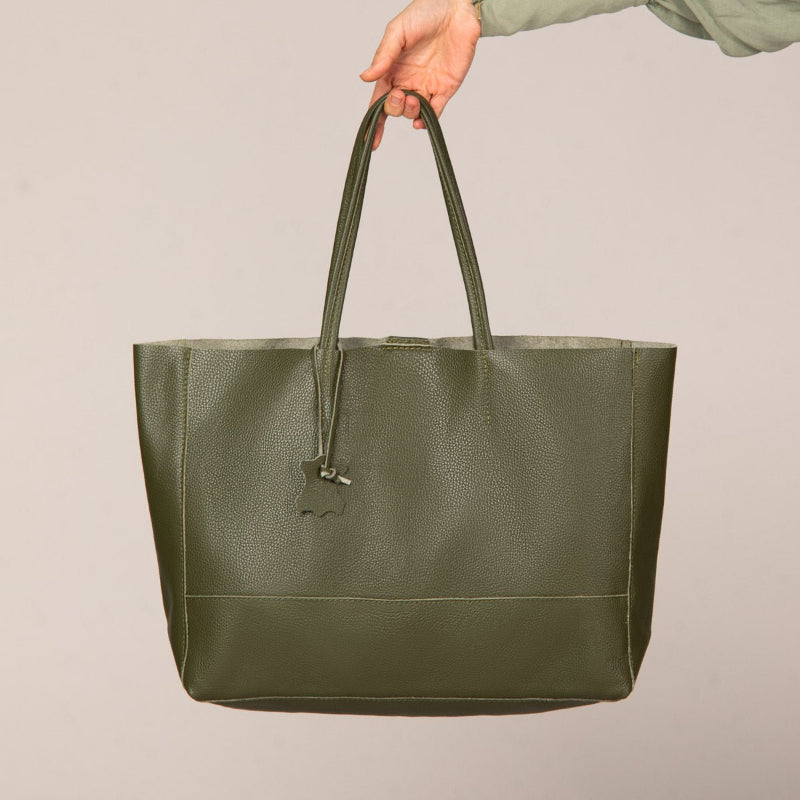 Roma Everyday Tote Genuine Italian Leather