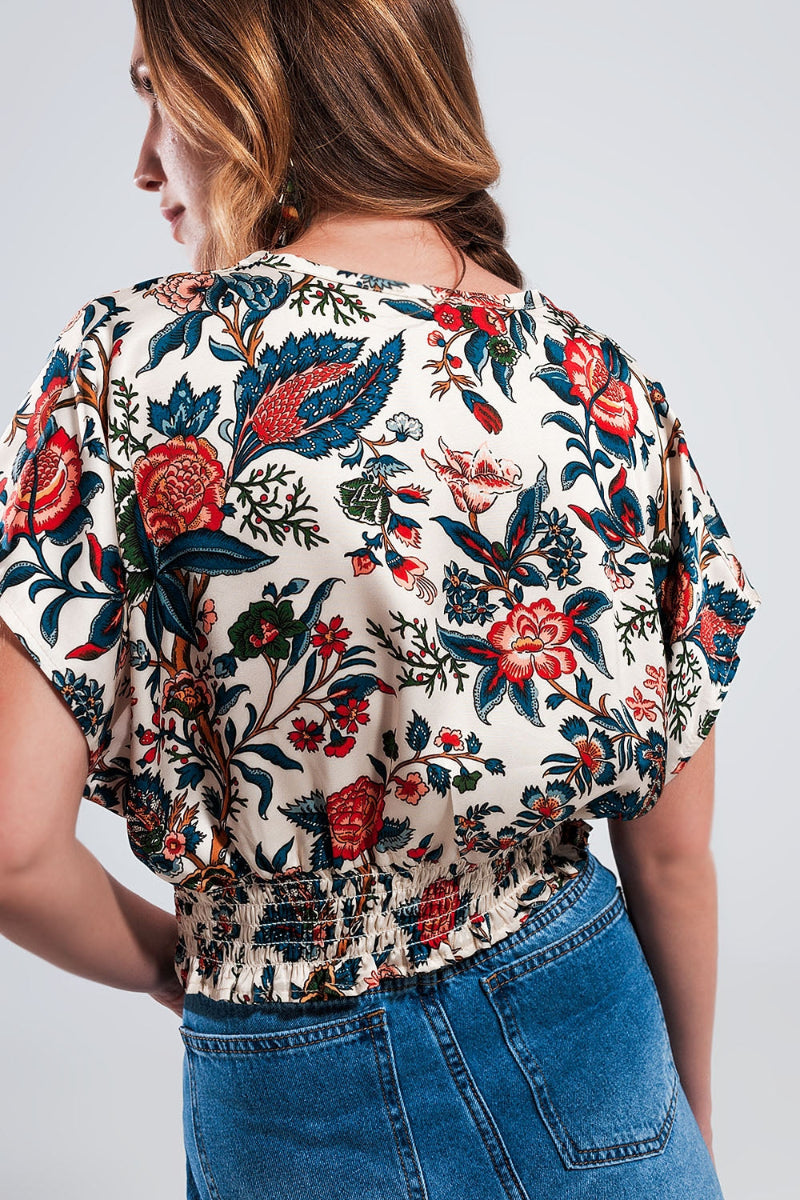 Paisley Dawn Crop Top