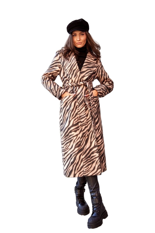 Belted Statement Long Coat