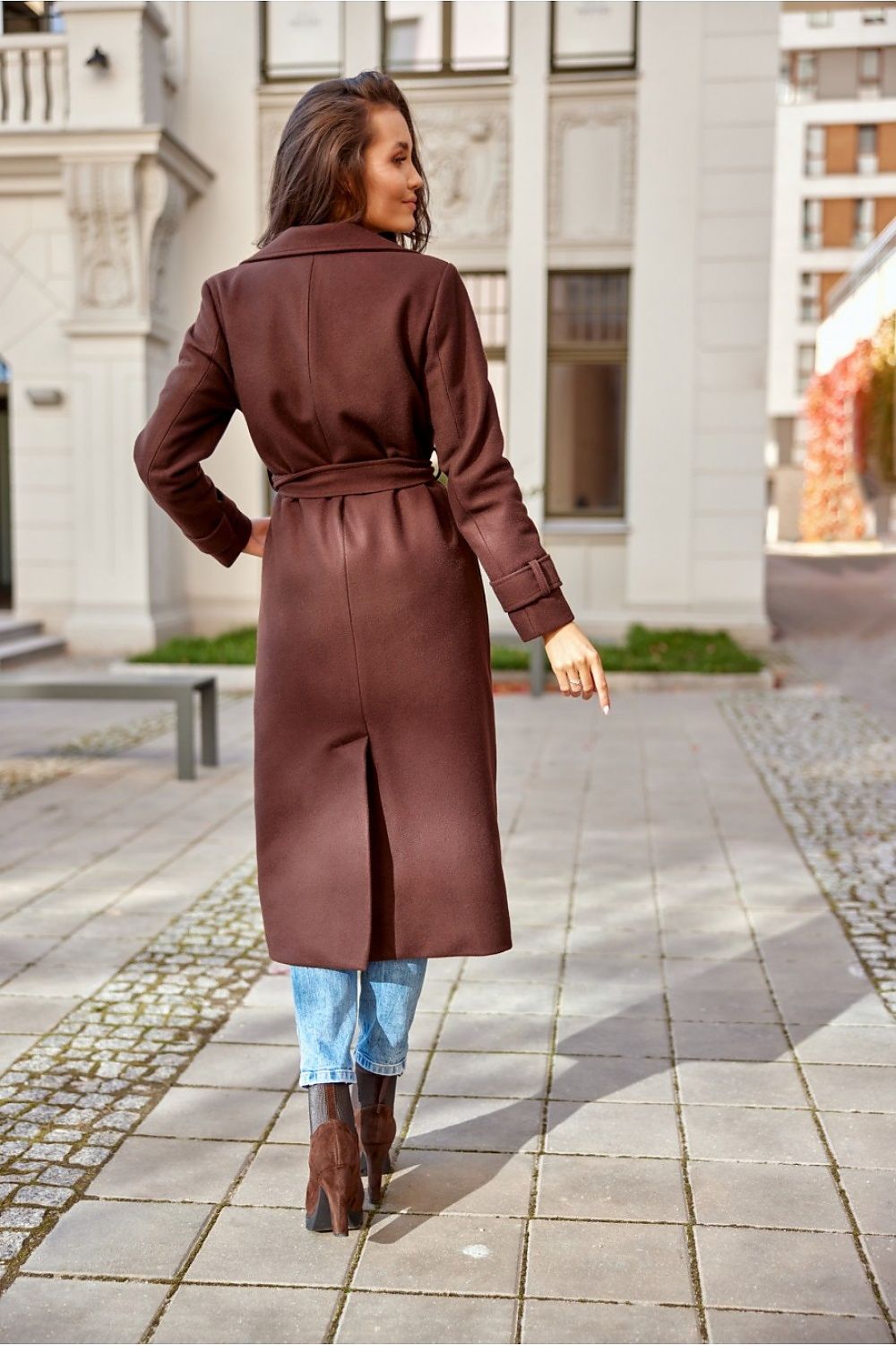 Classic Wool Belted Coat