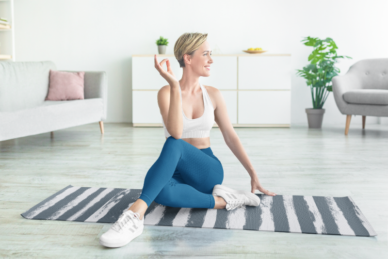 Fir Yoga Mat – Eco 6mm Non-Slip