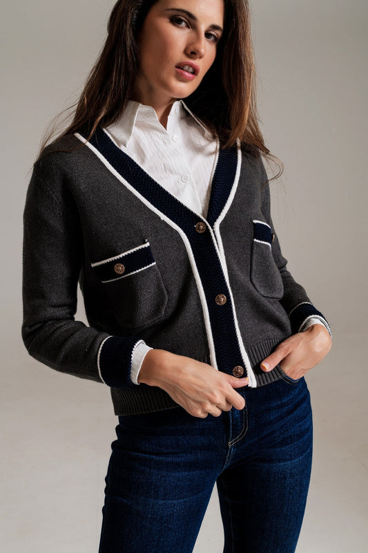 Everyday Channel Knit Cardigan