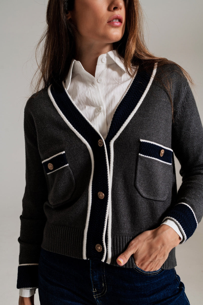 Everyday Channel Knit Cardigan