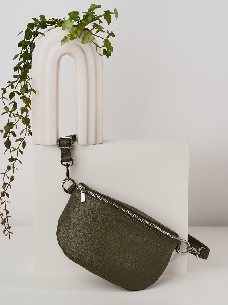 Roam Convertible Leather Crossbody