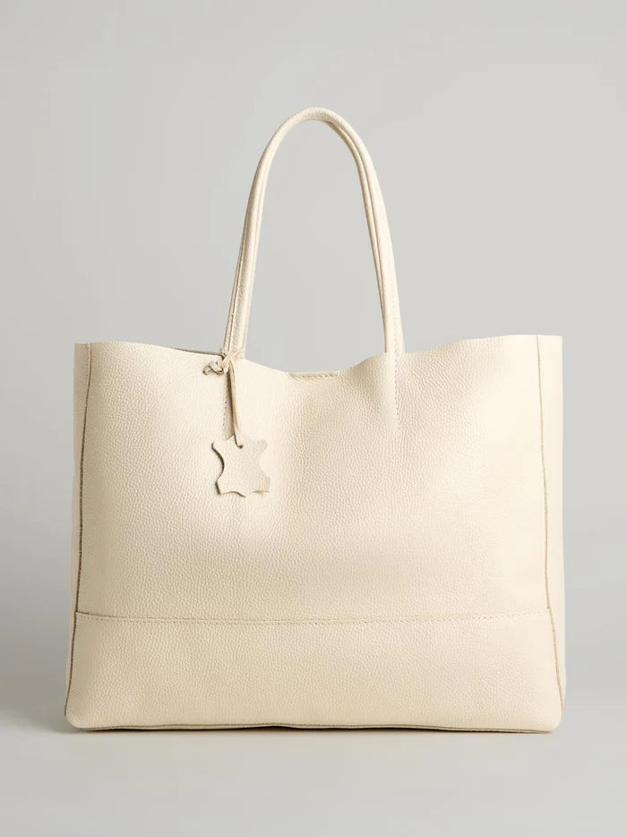 Italian Classic Leather Tote