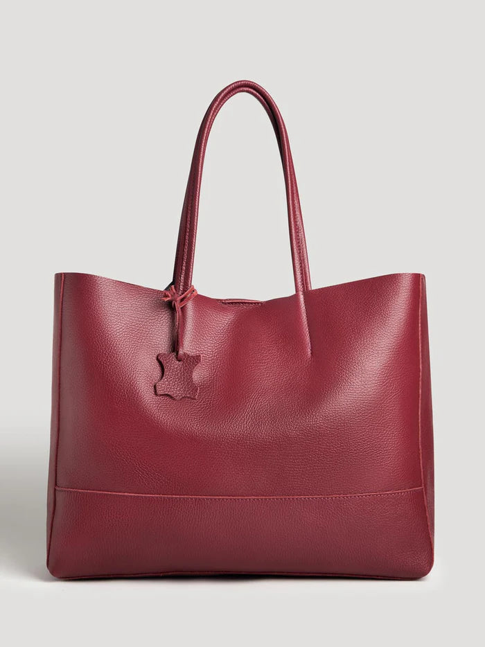 Italian Classic Leather Tote