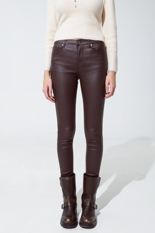 Luxe Leatherette Skinny Pants