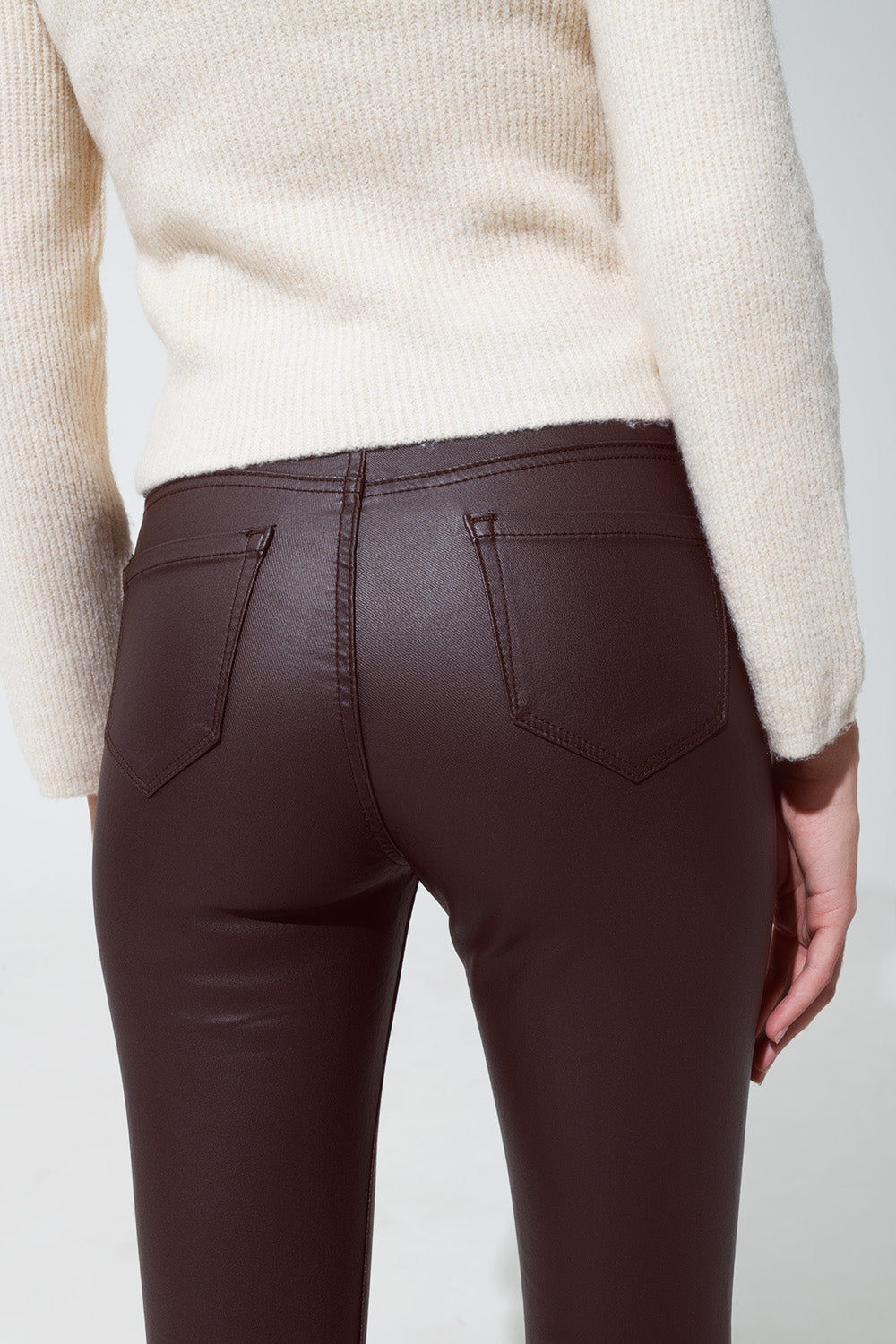 Luxe Leatherette Skinny Pants