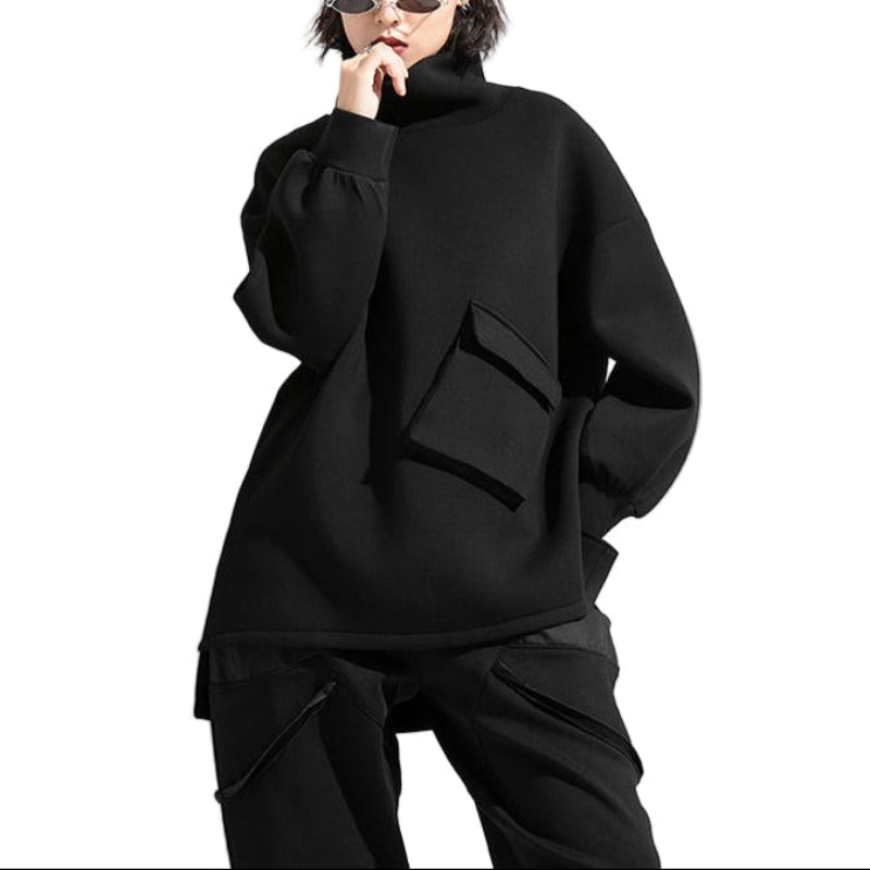 Pocket Turtleneck