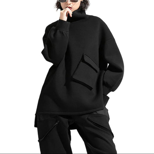 Pocket Turtleneck
