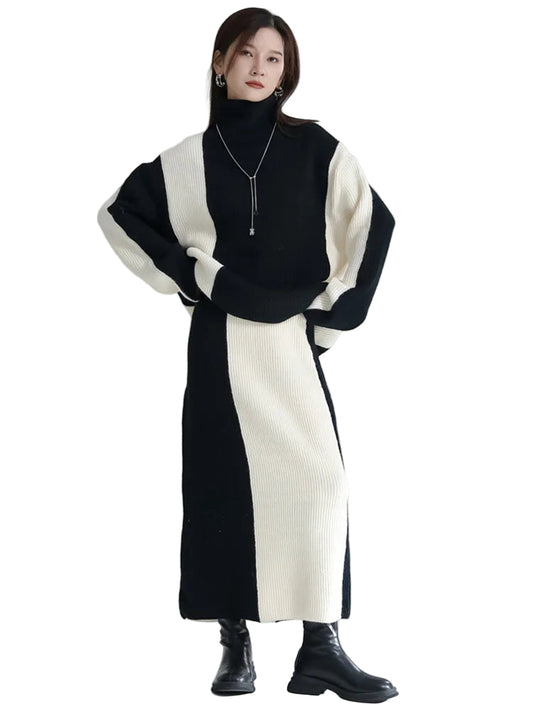 Kmessta Sweater Skirt Set