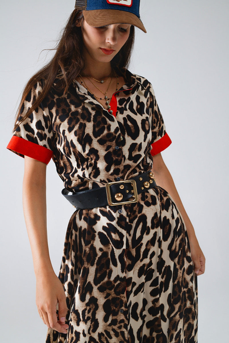Leopard Maxi Dress