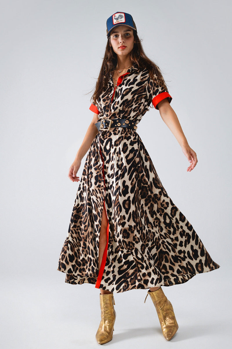 Leopard Maxi Dress