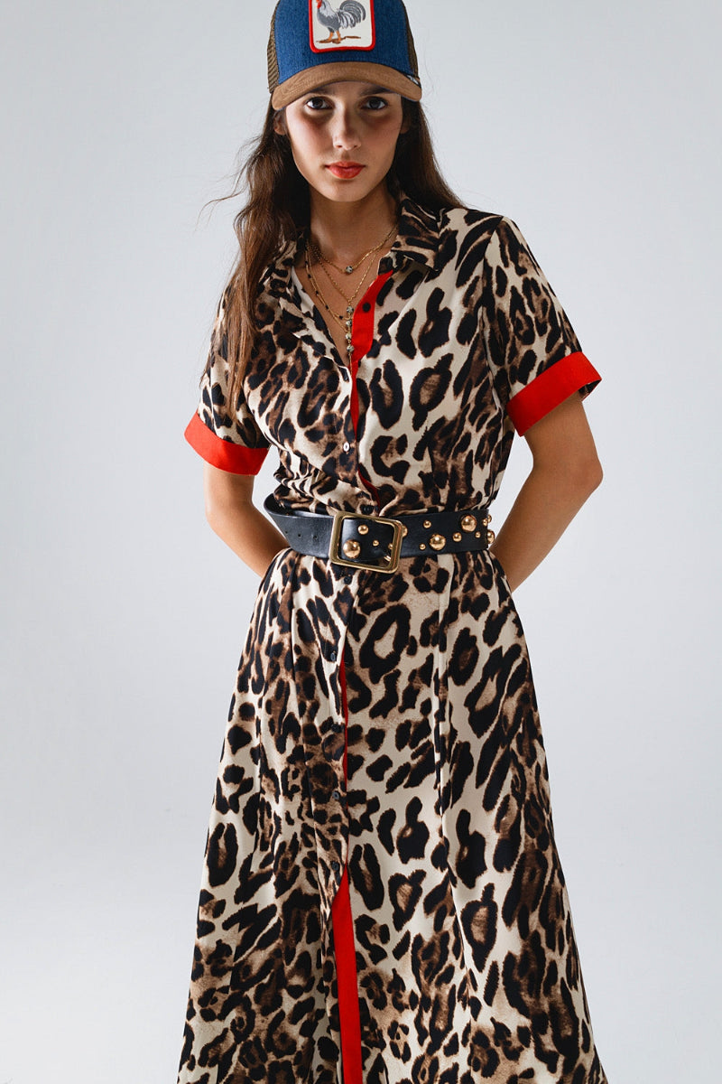 Leopard Maxi Dress
