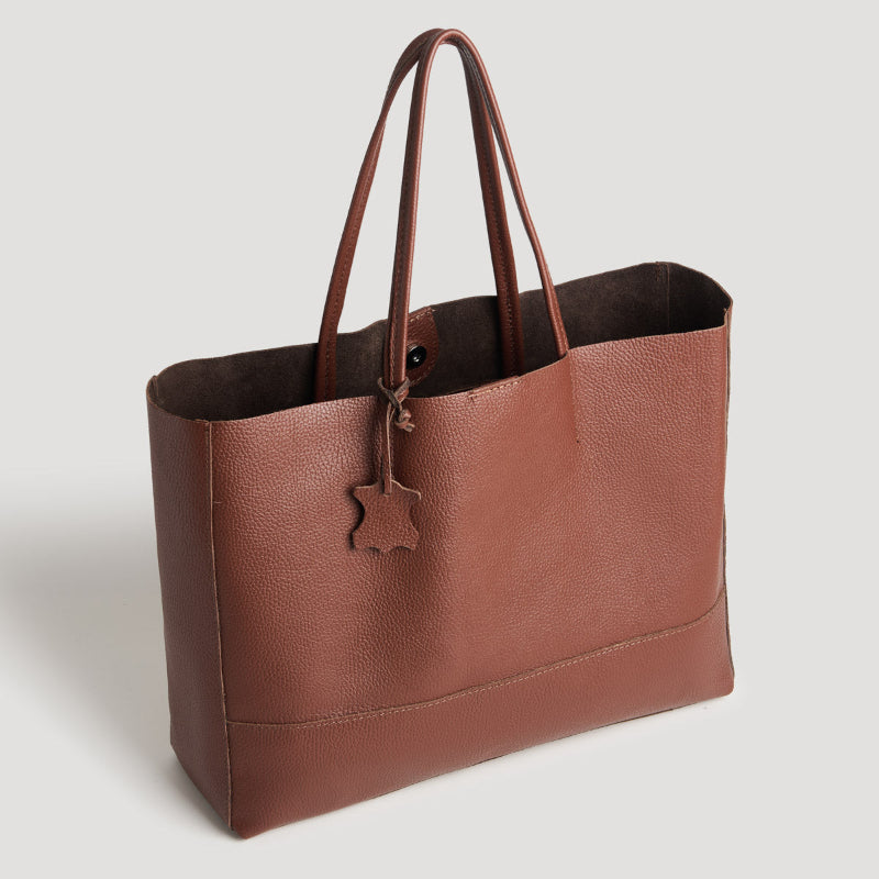 Roma Everyday Tote Genuine Italian Leather