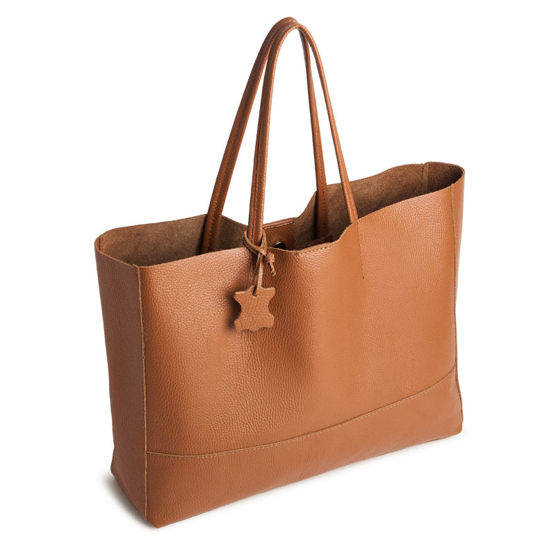 Roma Everyday Tote Genuine Italian Leather
