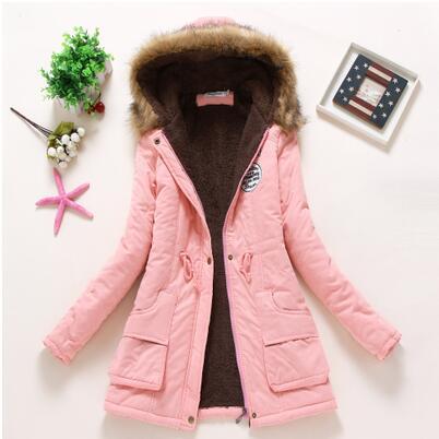 Feather-Lined Corduroy Parka