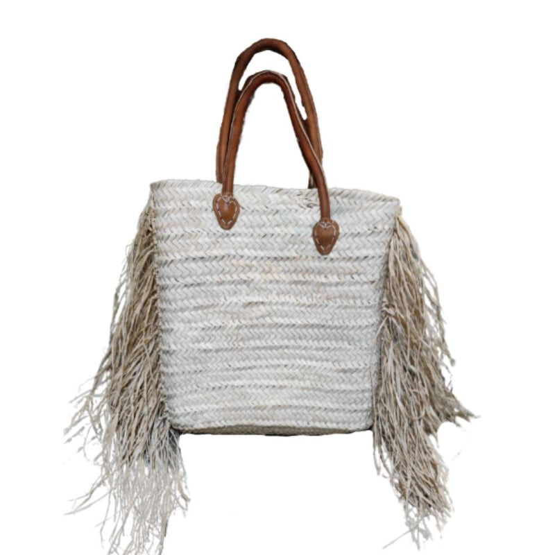 Charlotte Raffia Basket Bag