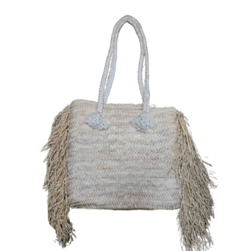 Charlotte Raffia Basket Bag