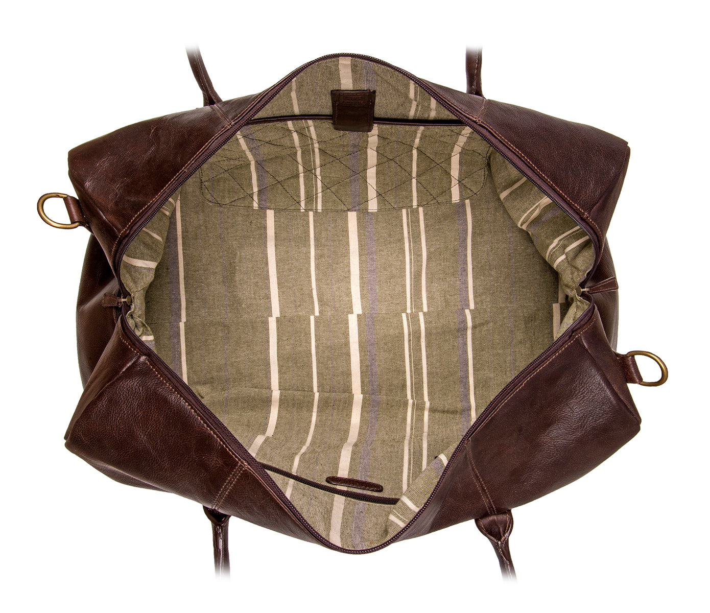 Charles Leather Cabin Duffle Bag