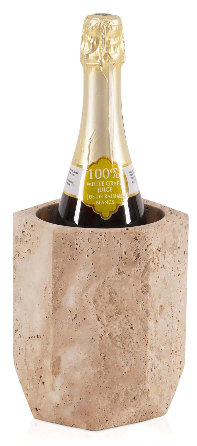 Speshstone Travertine Handmade Wine Chiller