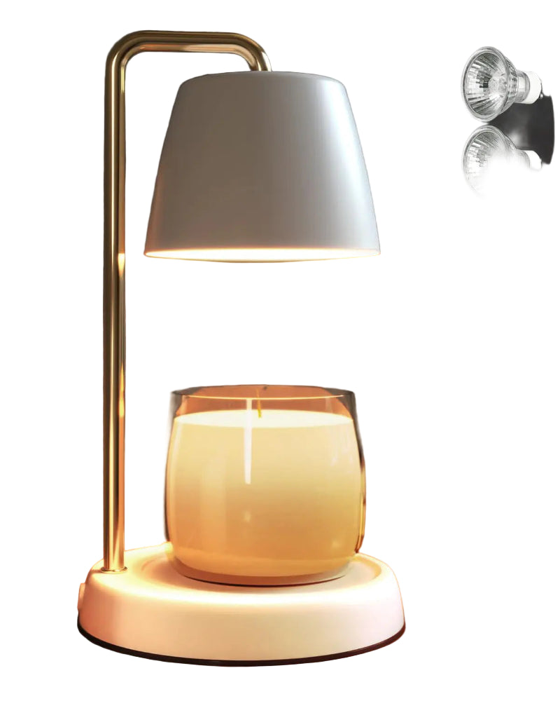 Luminous Gold Candle Warmer